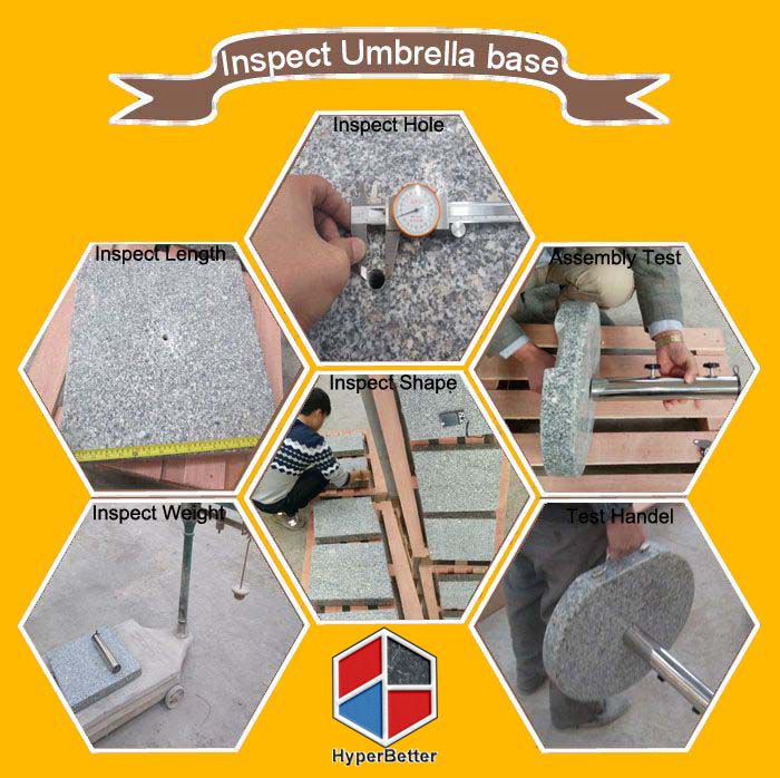 Hyperbetter inspect umbrella base